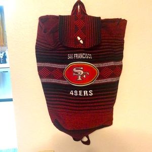 49ers mexican backpack